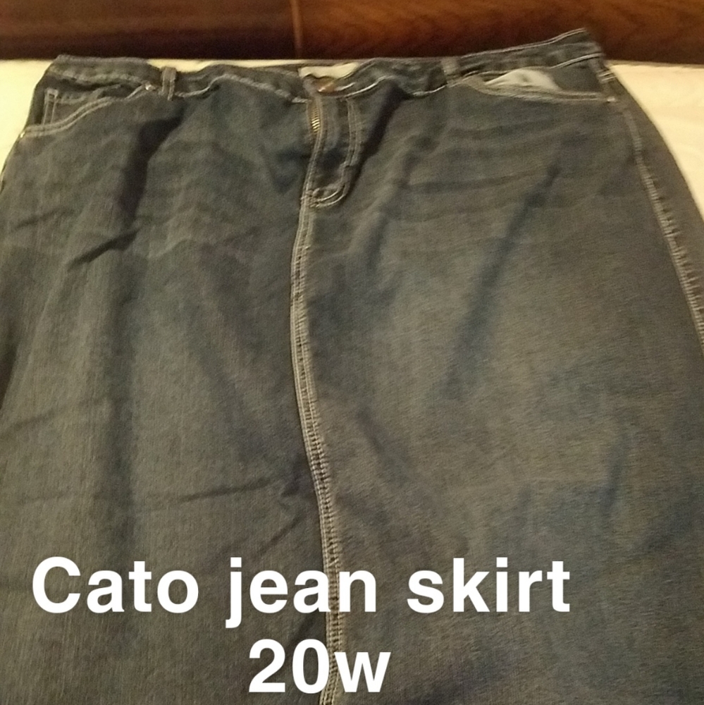 Jean skirt